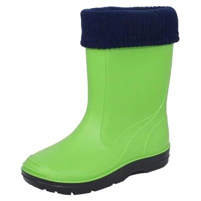 Bild av Beck Unisex barn enkla slip on stövlar, Grön äpple 09 27 EU