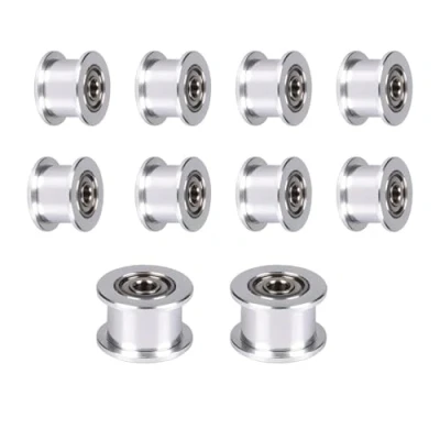 Bild av BZ 3D GT2 remskiva Idler Pulley 16 tandlös borrning 3 mm bredd 6 kuggremskiva bore för skrivare kuggrem bredd. (10 stycken)