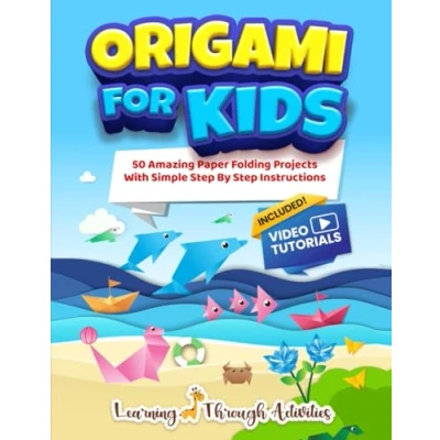 Bild av Origami For Kids: 50 Amazing Paper Folding Projects With Simple Step By Instructions