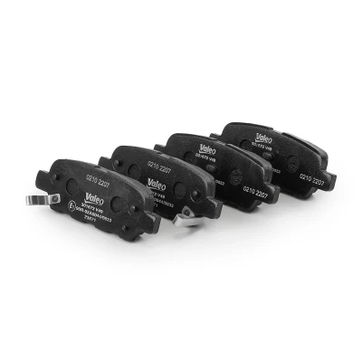 Bild av VALEO 301672 Jeu de plaquettes frein FIRST Essieu arrière contact signal d&#039;usure inclus sans tôle anti bruit NISSAN: X Trail