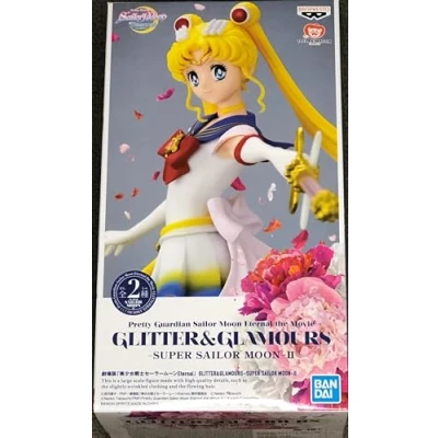 Bild av Banpresto BP18850 actionfigur Super Sailor Moon II Pretty Guardian Eternal The Movie Glitter &amp; Glamours 23 cm, flerfärgad