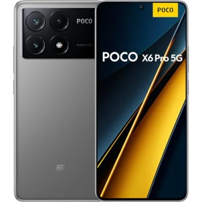 Bild av POCO X6 Pro Smartphone 8+256 GB, Amoled skärm 6,67, 120HZ 1,5K, snapdragon 7s Gen 2, trippelkamera upp till 64 MP med OIS, 5100 mAh, gul (IT version)