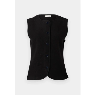 Bild av Selected Femme SLFDarla Knit Button Vest Väst Black XS