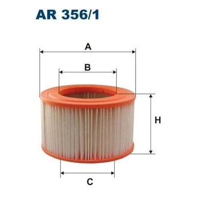 Bild av Luftfilter FILTRON AR 356/1