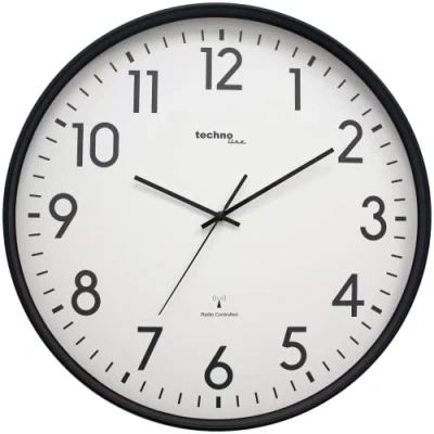 Bild av technoline XXL radioväggur WT8998, 50 cm, stationsklocka, väggklocka,
