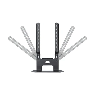 Bild av PureMounts PM SOM 080 Fäste för direkt montering på TV, kompatibelt med Sonos Beam Soundbar, lastkapacitet: 5 kg, svart