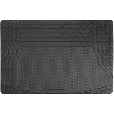 Bild av Sakura svart gummimatta SS5125 skyddar din fordonsmatta 120 x 80 cm passar alla bilar Trim to Fit