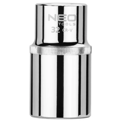 Bild av NEO TOOLS 08 085 Clé à douille 1/2 3124 32 mm Acier chrome vanadium dodécagonal
