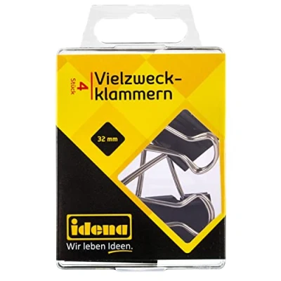 Bild av Idena 334027 säkerhetsnålar, 30 stycken, förzinkade Multifunktionsklämmor