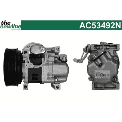 Bild av The NewLine AC53492N Compresseur De Climatisation MAZDA: 6 Break, 3/5 portes