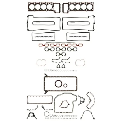 Bild av AJUSA 50147800 Jeu complet de joints d&#039;étanchéité, moteur avec joint culasse cylindre, tige soupape FIBERMAX BMW: 5 Berline, 8