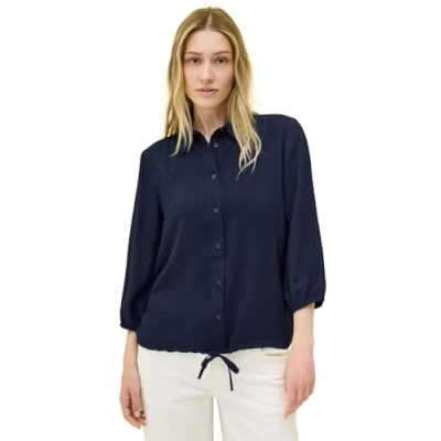 Bild av Cecil MIT Struktur Blus, Storlek: Large, Blau