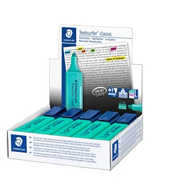 Bild av Staedtler Textsurfer Markörer ,Paket med 10, Turkos