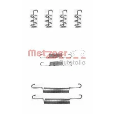Bild av METZGER 105 0831 Kit d&#039;accessoires, mâchoires de frein stationnement VOLVO: V70 2, S60 I, XC70 I Cross Country