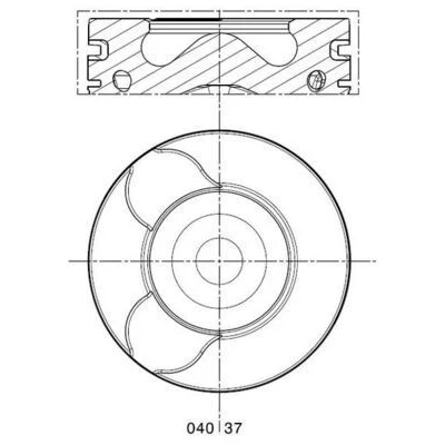 Bild av Kolv MAHLE 040 37 02