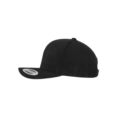 Bild av Flexfit Keps borstad bomull twill mid profil, svart, En Storlek