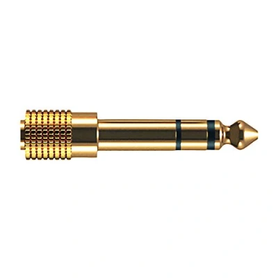 Bild av Oehlbach i jack AD 35/63 stereo ljudadapter 3,5 mm uttag till 6,3 kontakt hög kvalitet, förgylld och perfekt kontaktsäkerhet 1 styck