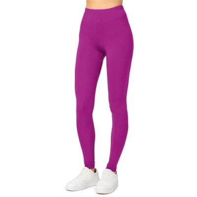 Bild av Merry Style Dam Långa Leggings MS10 143 (Fuchsia, M)