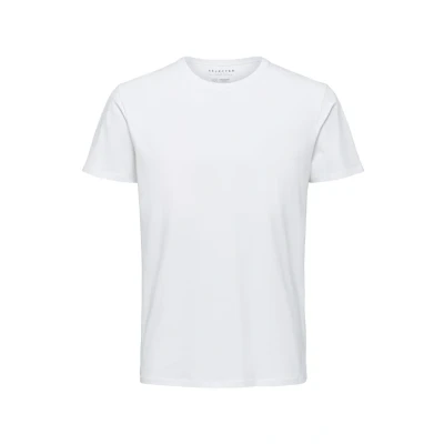 Bild av Selected Homme Tshirt bas, Storlek: Small, Bright white