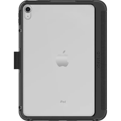 Bild av OtterBox Symmetry Folio Case för iPad 10,9 Tum (10:e gen 2022), stöttåligt, fallskyddat, tunt skyddande foliofodral, testad till militärstandard, Svart, Utan retailförpackning