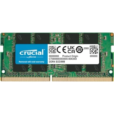 Bild av Crucial CB16GS3200, 16 GB, 1 x DDR4, 260 pin SO DIMM