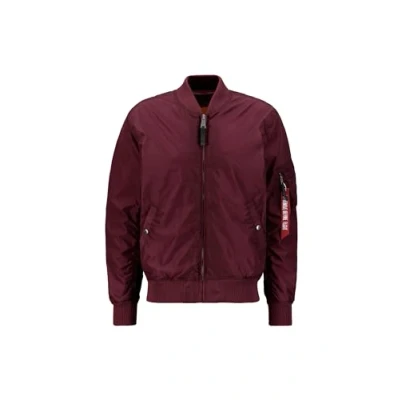 Bild av Alpha Industries MA1 TT Bomberjacka, Storlek: Small, Dark maroon