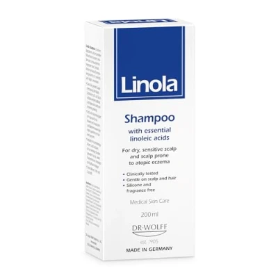 Bild av Linola Shampoo 200 ml för torr, känslig eller hårbotten utsatt atopisk dermatit