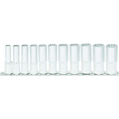 Bild av KS Tools 911.0606 3/8&quot; 12 kant hylsa sats, lång, 11 delars
