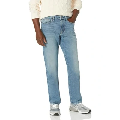 Bild av Amazon Essentials mäns jeans med rak passform, lätt tvätt, 40 B x 30 L