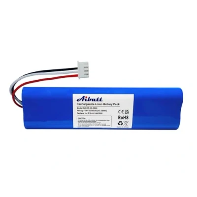 Bild av Aibatt 14,8 V 3 200 mAh Li Ion batteri, ersättningsbatteri för Ecovacs Deebot N8, N8+, N8 Pro, Ozmo 900, 920, 930 dammsugare, N5 Home Cleaner hemrobot.