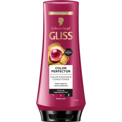 Bild av Schwarzkopf Gliss Color Radiance Conditioner Perfector for Coloured &amp; Highlighted Hair