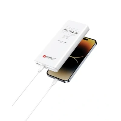Bild av SKross RELOAD 20 PD 20.000 mAh PowerBank Vit 20000