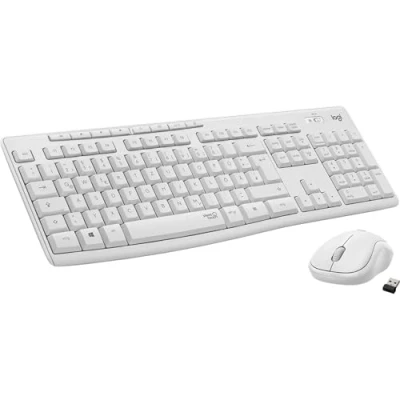 Bild av Logitech MK295 Silent Wireless Combo 920 009819 Tangentbord med Mus, Vit