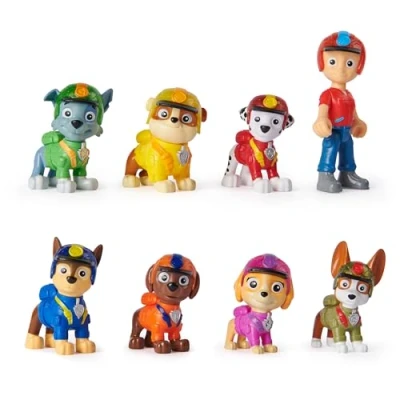 Bild av Paw Patrol Jungle Pups Figurset 8 Pack