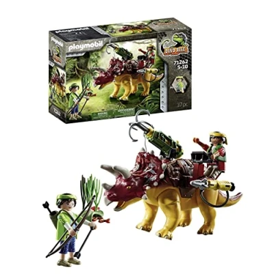 Bild av Playmobil DINO RISE Triceratops Leksaker för barn, Storlek: One Size, Multi coloured