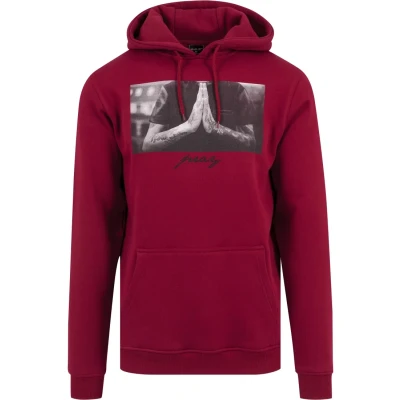 Bild av Mister Tee PRAY Luvtröja, Storlek: Medium, Ruby