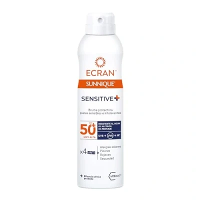 Bild av Ecran, Sun Lemonoil Sensitive Spray Spf50+ 250 Ml, Sololja, Mångfärgad, U, Unisex Vuxen