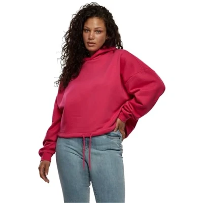 Bild av Urban Classics Huvtröja för kvinnor, hibiskuspink, 4XL