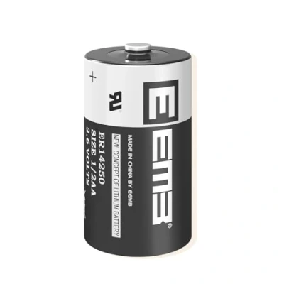 Bild av EEMB ER14250 1/2AA 3,6V litiumbatteri Li SOCL2 icke uppladdningsbart batteri XL 050F SB AA02, LS14250, TL 5902, 2150, för hundhalsband, familjesäkerhetssystem/larmsystem (1)