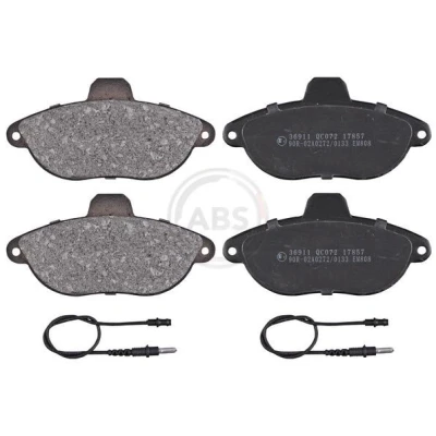 Bild av A.B.S. 36911 Jeu de plaquettes frein contact signal d&#039;usure inclus PEUGEOT: Expert I Van, I, 806, CITROËN: Jumpy MPV