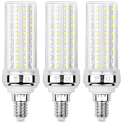 Bild av HZSANUE E14 LED Majs Glödlampor 20W, 6000K Dagsljus Vit, 2200LM, Små Edison Skruv Glödlampor, 150W Motsvarande Glödande, 3 pack