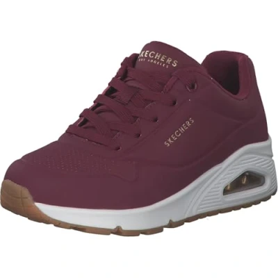 Bild av Skechers UNO STAND ON AIR dam Sneakers, Bourgogne Durabuck, 38 EU