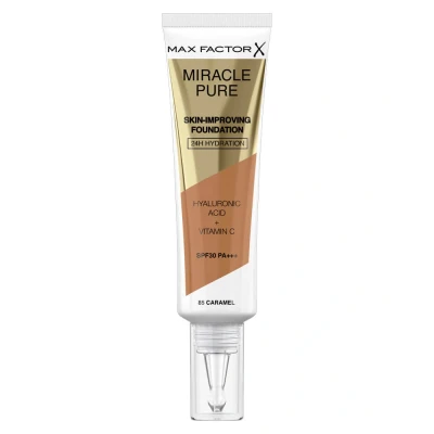 Bild av MAX Factor Miracle PURE Foundation Foundation, Storlek: 30 ml, Caramel
