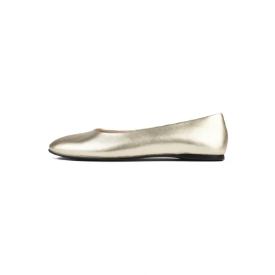 Bild av L37 BABY COME ON Ballerinaskor, Storlek: 40, Gold Skinn