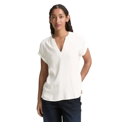 Bild av TOM Tailor EASY Shape Blus, Storlek: 38, Whisper white