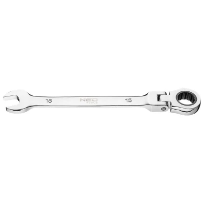 Bild av NEO TOOLS 09 057 Clé à fourche et polygonale cliquet 202 15 mm