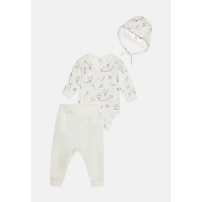 Bild av Lindex WRAP Unisex SET Pyjamas för barn, Storlek: 50, Light dusty white