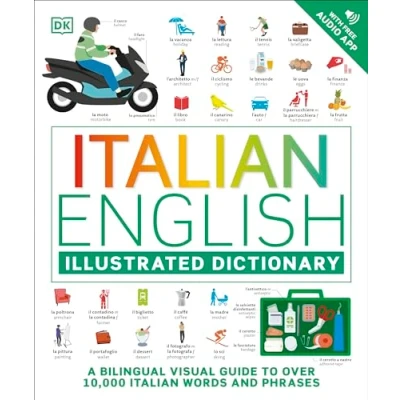 Bild av Italian English Illustrated Dictionary: A Bilingual Visual Guide to Over 10,000 Words and Phrases