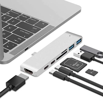 Bild av USB C Hub Thunderbolt 7 i 1 med Hane