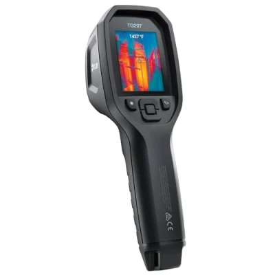 Bild av FLIR TG297 Thermal Imaging Camera with Bullseye Laser: Industrial Infrared for High Temp Applications